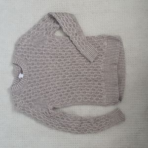 J Crew Sweater, beige/gold, small